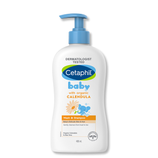 CETAPHIL BABY WITH ORGANIC CALENDULA WASH & SHAMPOO