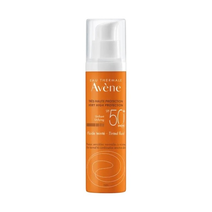 Avène Sun Very High Protection Tinted Fluid Unifying SPF50+