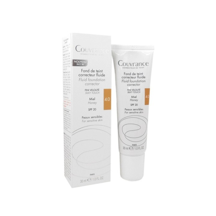 Avène Couvrance Fluid Foundation Corrector 4.0 Honey