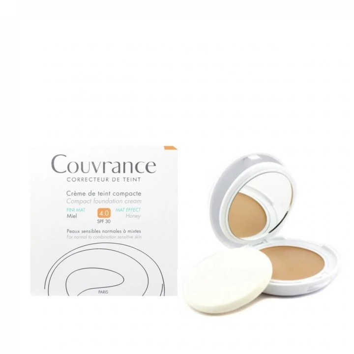 Avène Couvrance Compact Oil-Free Cream Foundation 4.0 Honey